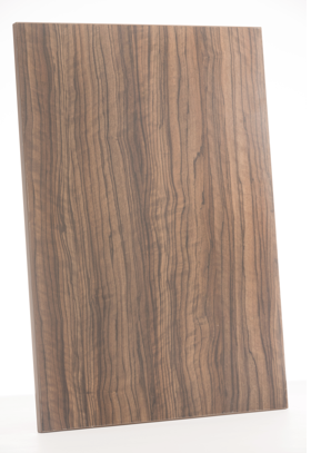 Melamine faced wood-look kitchen door