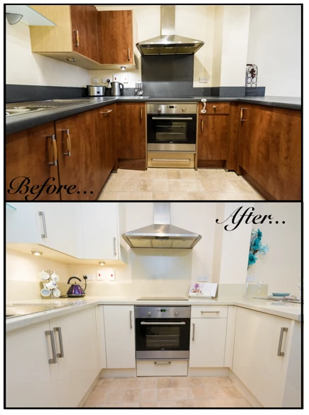 Kitchen Before and After