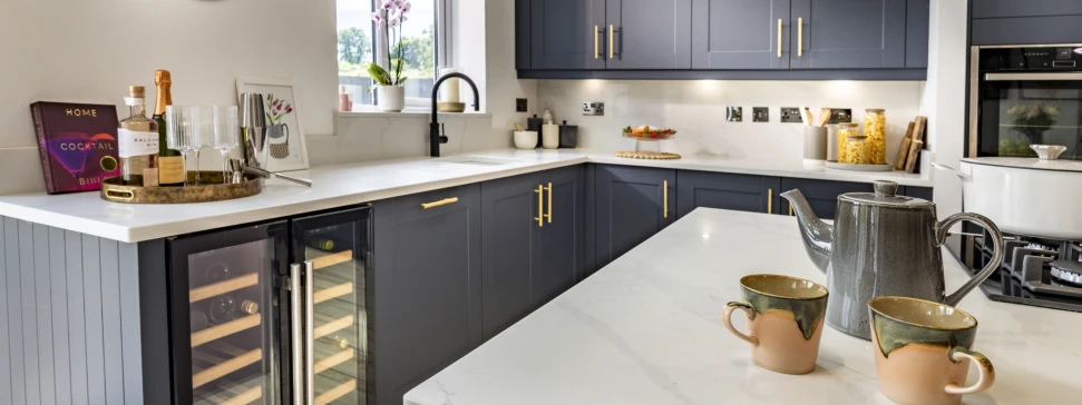 Boston island and worktops