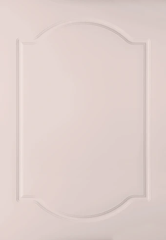 Cathedral Double Arch Rose White
