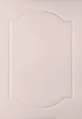 Cathedral Double Arch Rose White