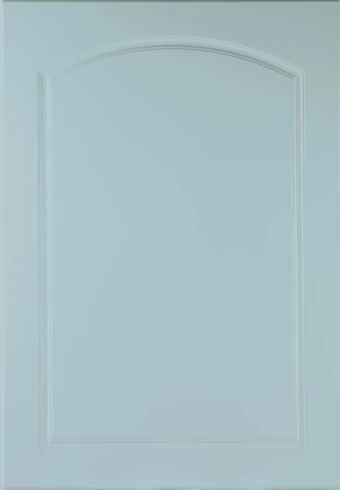 Curved Arch Fjord kitchen door