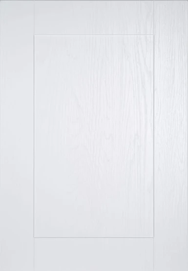 shaker light grey grain kitchen door